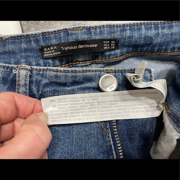 ZARA embroidered skinny jeans - Picture 9 of 9